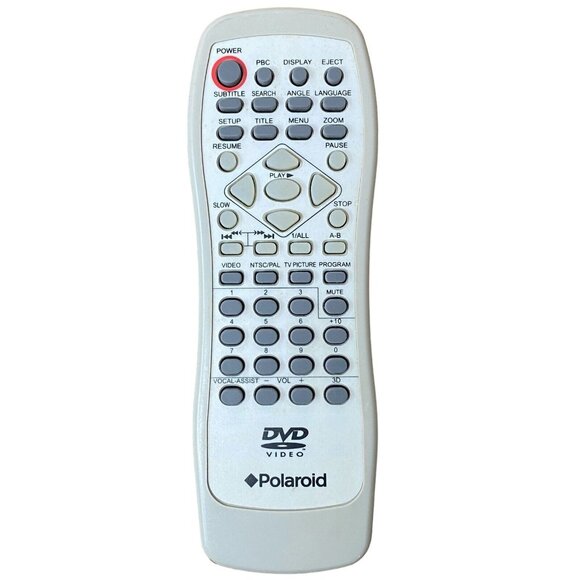 POLAROID UR53AEC036T DVD PLAYER REMOTE CONTROL - Picture 1 of 6